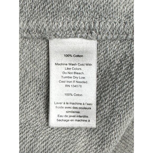 Vineyard Vines Gray 1/4 Zip Sweatshirt Pink Logo Patch High Neck Outdoors XS - Picture 6 of 10